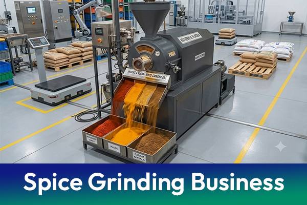 Spice Grinding Business Workshop Turn Spices into a Profitable Brand