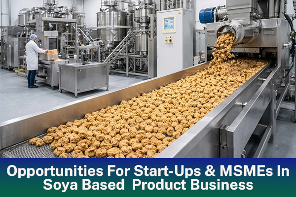 Opportunities for start-ups & MSMEs in Soya based  Product