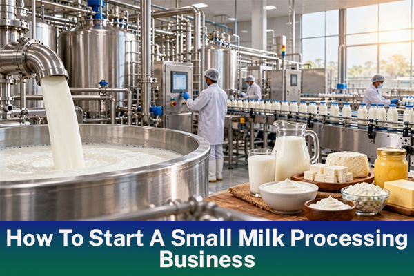 How to start a Small Milk Processing Business