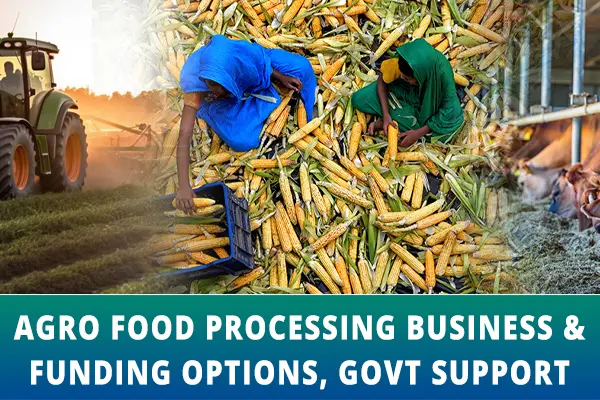 Agro Food Processing Business and Funding Options, Govt Support
